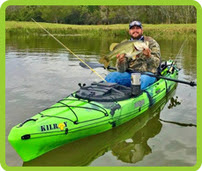 Kayak fishing