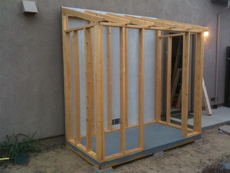 4 x 8 slant roof shed plans free ~ Haddi