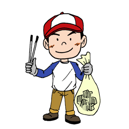 無料ダウンロード ゴミ 拾い イラスト イラストベスト100