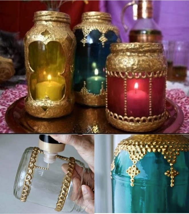 I love moroccan decor, so when i found this dollar tree diy moroccan lantern video tutorial by jay munee diy, on youtube, i had to make these gorgeous lanterns for my new apartment. Diy Beautiful Moroccan Candle Lanterns Do It Yourself Fun Ideas