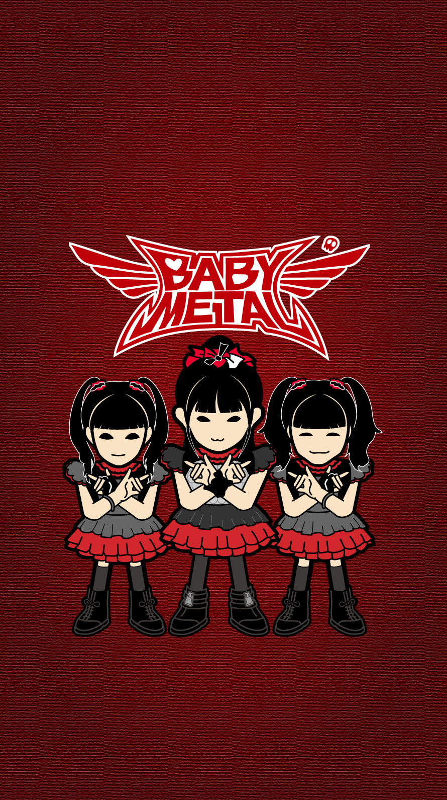 メッシュ 再び 厳しい Babymetal ロゴ 壁紙 Unitedplanet Jp