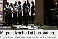 CNN headline on Monday's terrorist attack on Be'er Sheva's bus station.
