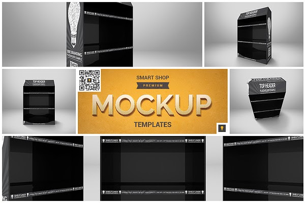 Download Promotional Shelf Display Mockup PSD Mockup - Free Psd ...