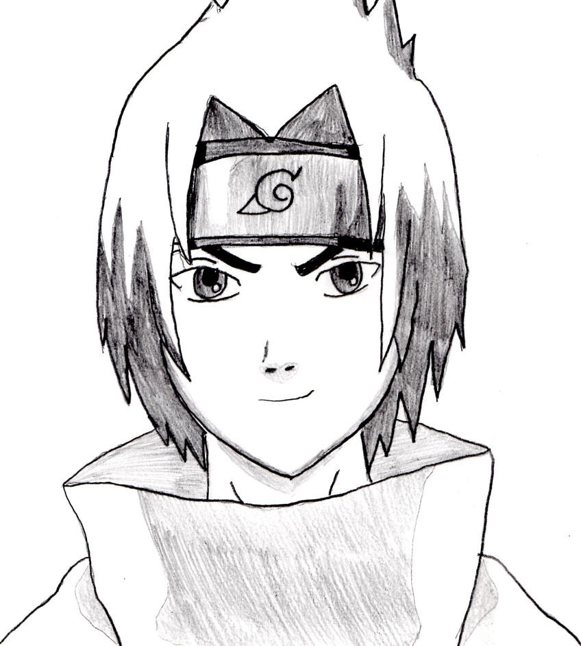 Gambar Lukisan Pensil Naruto Cikimmcom