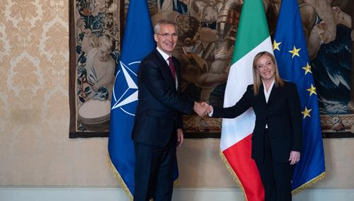 Secretary General Stoltenberg hails Italy’s key role in NATO