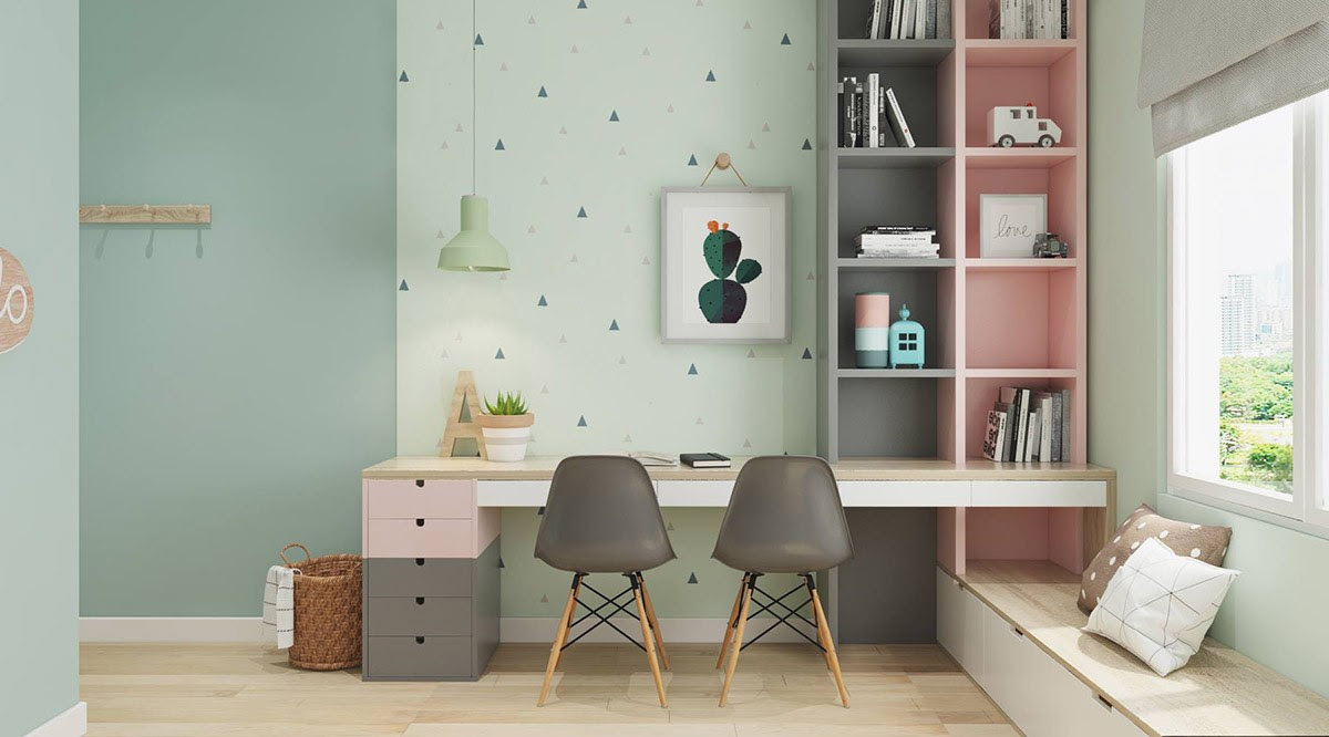 Using the pastel color palette to add a subtle visual effect to the website's design can be done by highlighting elements on the page with these hues. 40 Awesome Kids Rooms That Use The Pastel Color Palette