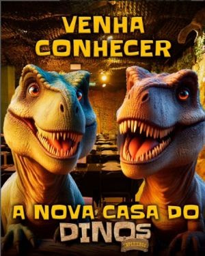 Restaurante "Dinos Experience" está no Shopping União de Osasco