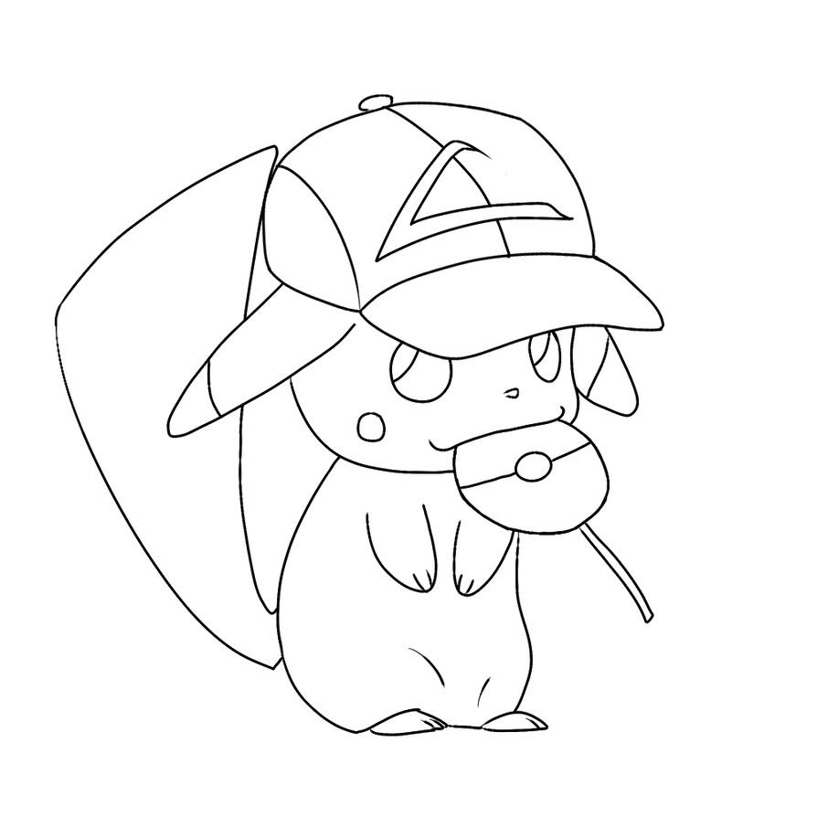 Pokémon is a series of japanese video games published by nintendo. 34 Pikachu Cute Chibi Pokemon Coloring Pages Background Catalog Picture