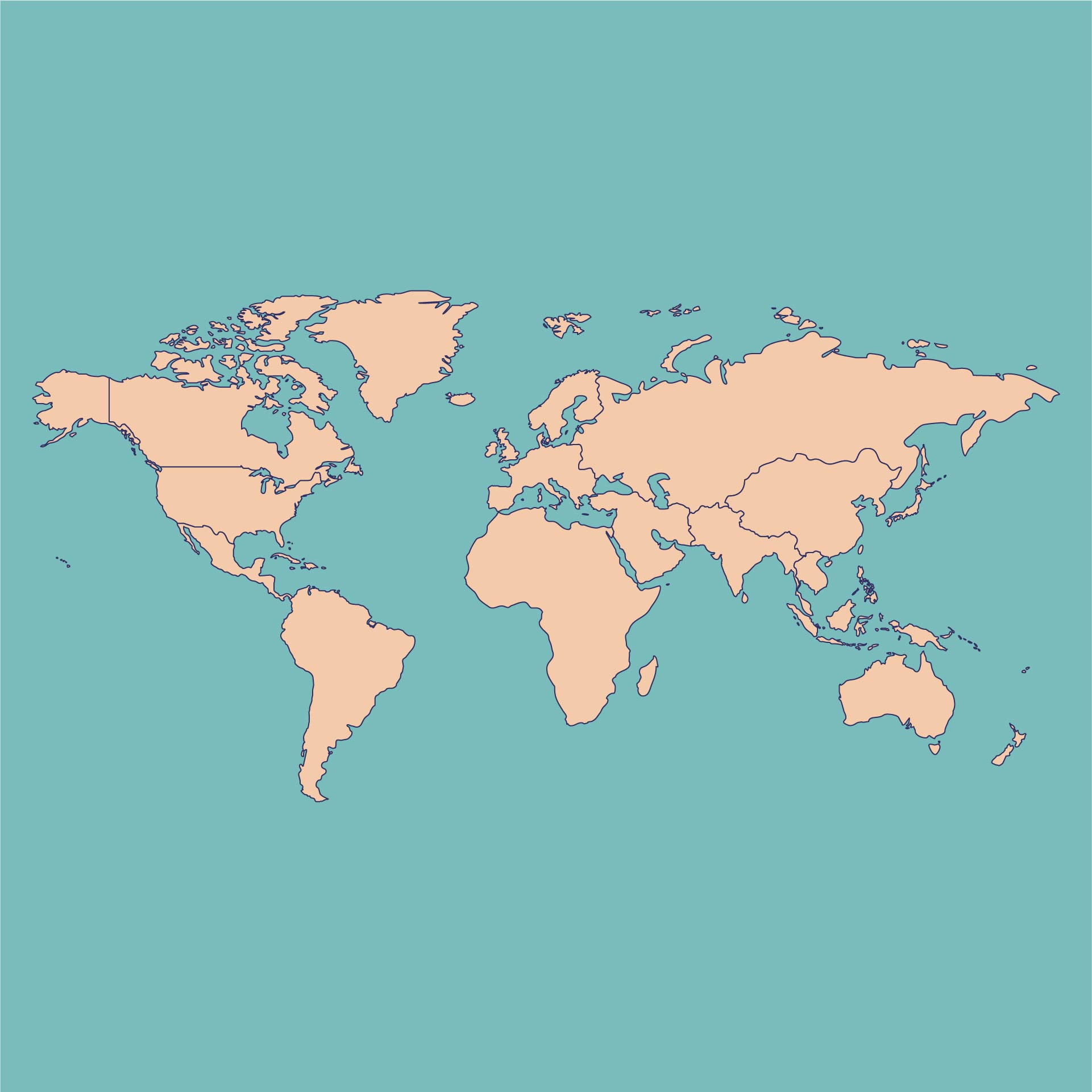 25 luxury printable world map with countries labeled black and white