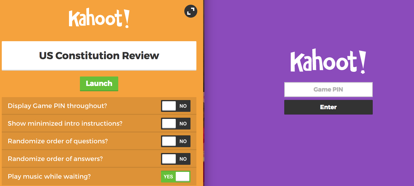 Wait until the bots are sent and click manage Students Can Play Review Games With Kahoot Individually Teaching With Technology