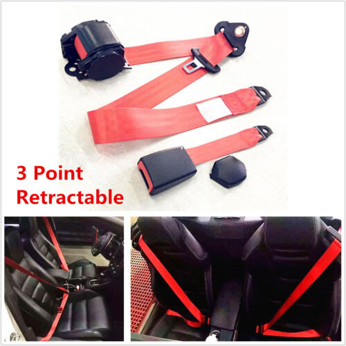 Water and contaminants may get into the block heater cable's splice. Red Car Seat Belt Lap 3 Point Retractable Adjustable Safety Seat Belt Universal