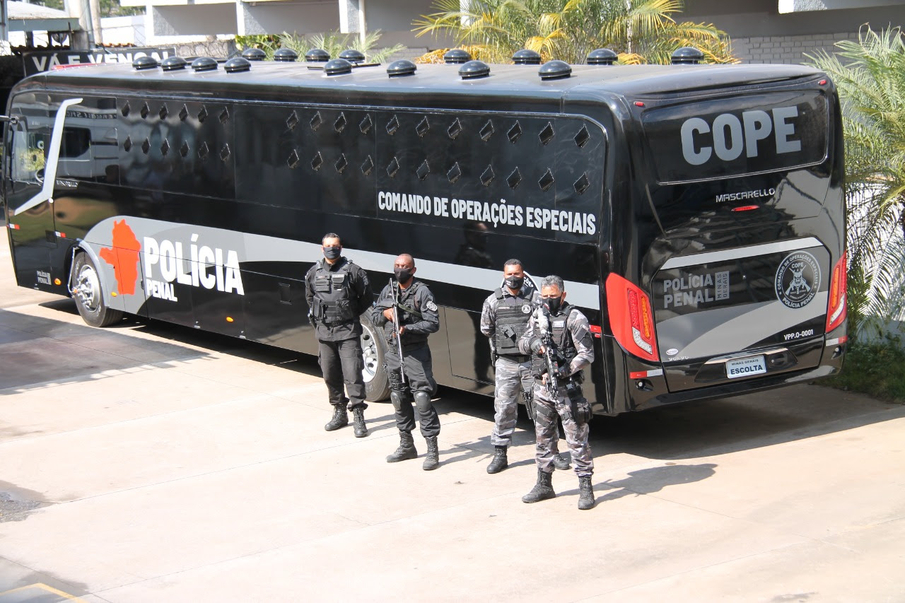 Os candidatos serão submetidos a prova objetiva, de caráter. Agencia Minas Gerais Novo Onibus Cela Chega Ao Comando De Operacoes Especiais Do Sistema Prisional