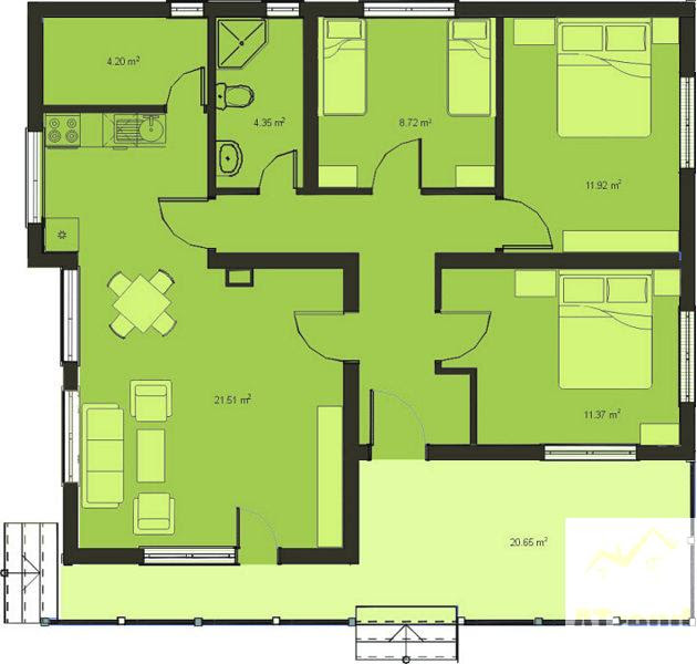 3 Bedroom House Plans Ideas