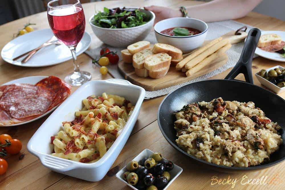 Do you have any fun hosting tips, or ideas about what to serve at an italian dinner party? To Gluten Free Or Not To Gluten Free An Italian Dinner Party With Schwartz