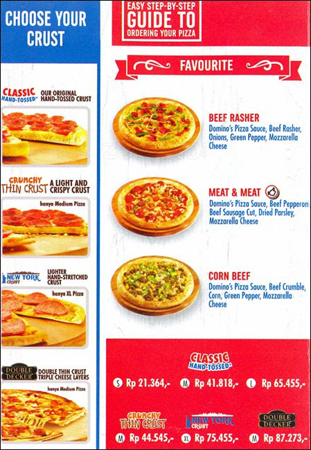 Berikut ini daftar domino pizza menu dan harga terbaru yang kami rangkum dari berbagai sumber. Update Harga Menu Domino Pizza Delivery Terbaru 2021 Cara Pesan