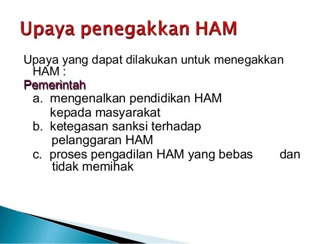 Contoh Kasus Ham Nasional Dan Internasional - Contoh 84