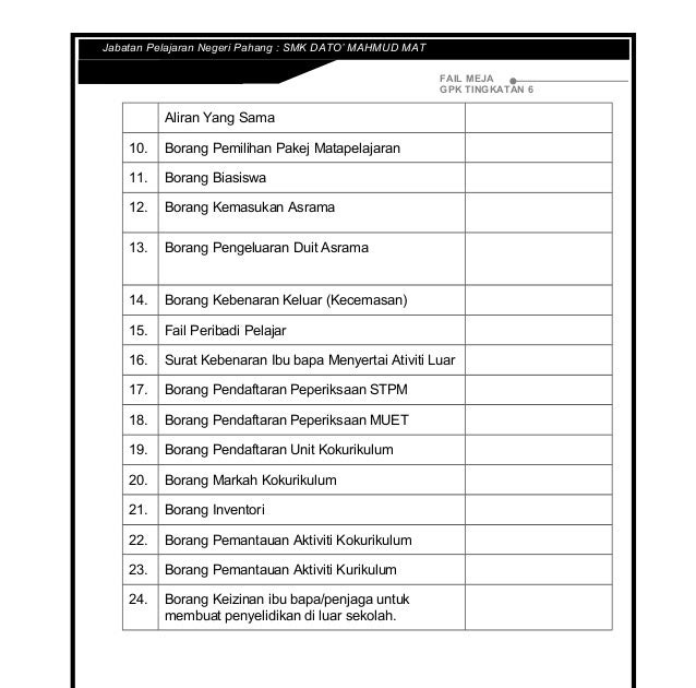 Surat Rayuan Pertukaran Sekolah Tingkatan 1 - Selangor i