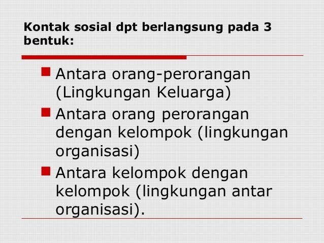 Contoh Dari Identifikasi Interaksi Sosial - Miharu Hime