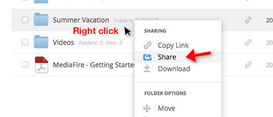 Download directly from your own website, email, or social network. Sharing Files And Folders With Links Mediafire Blog