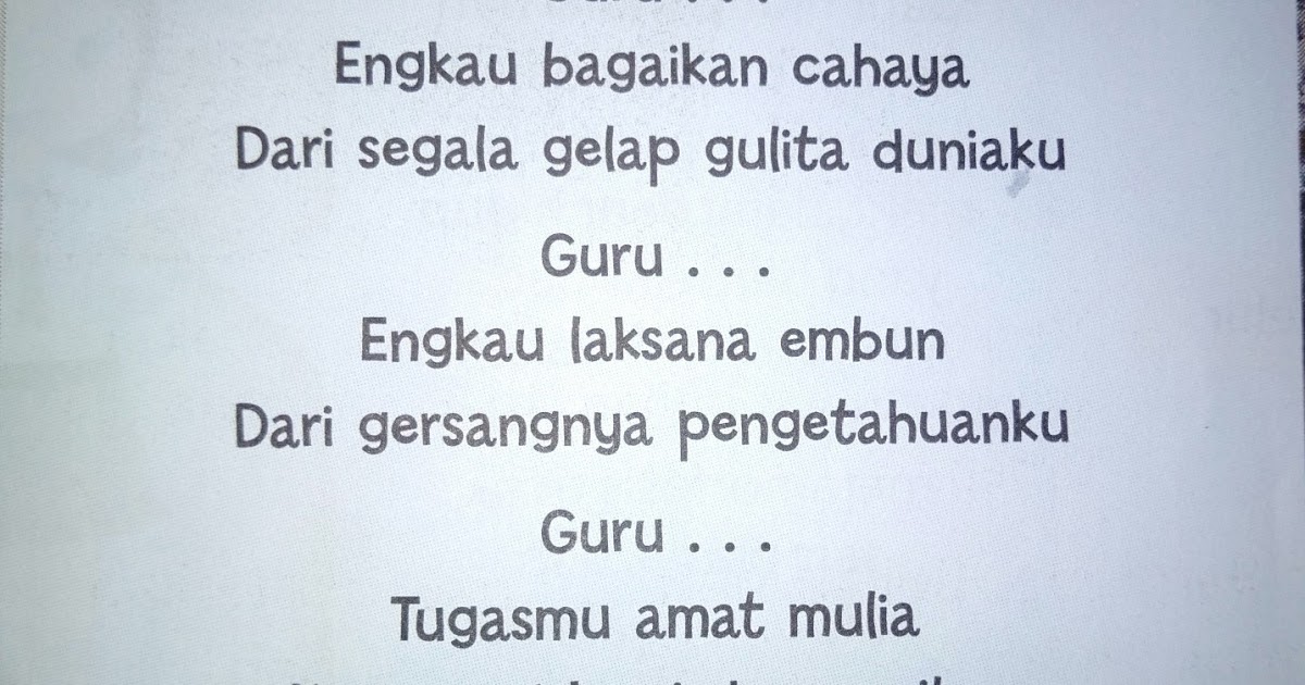 Puisi Tentang Sahabat 3 Bait 4 Baris