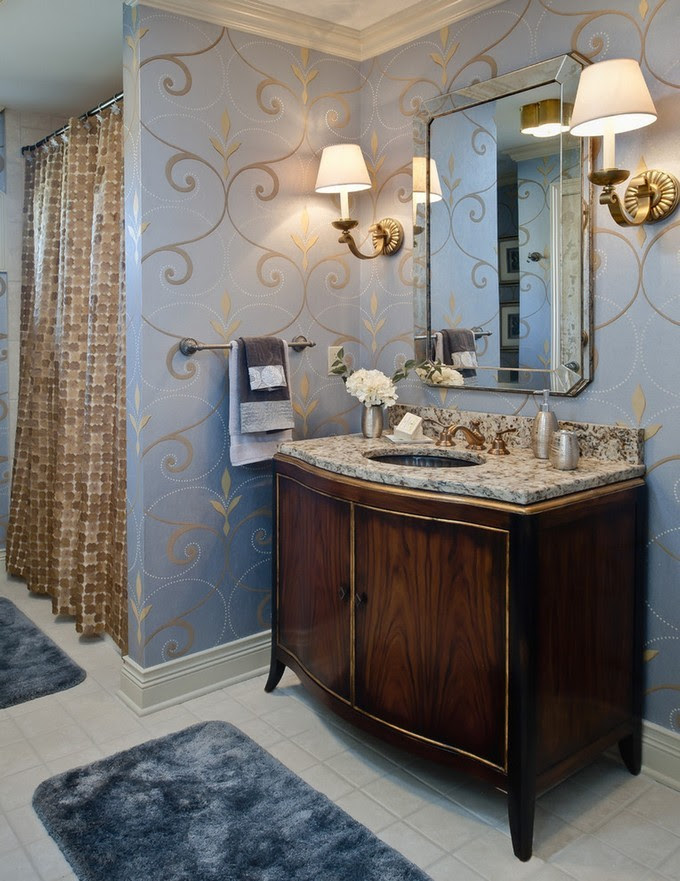 Applying a farmhouse style in a small area won't be a problem because this kind of style is very flexible for any size of the room. Wall Art For Small Bathrooms Maison Valentina Blog