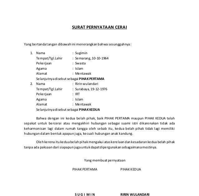 Surat Keterangan Tidak Hamil - Mencari Soal