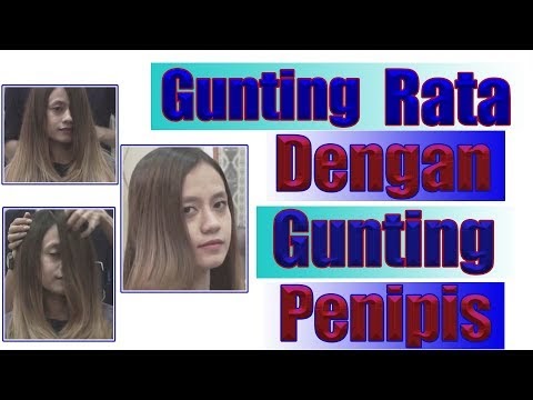 Terindah potong  rambut  panjang  wanita  paling heboh 