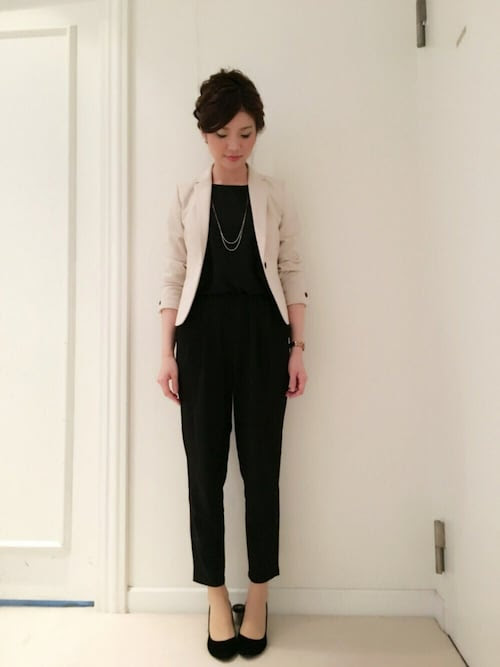 ファッショントレンド Hd限定かっこいい 結婚式 パンツスーツ 女性