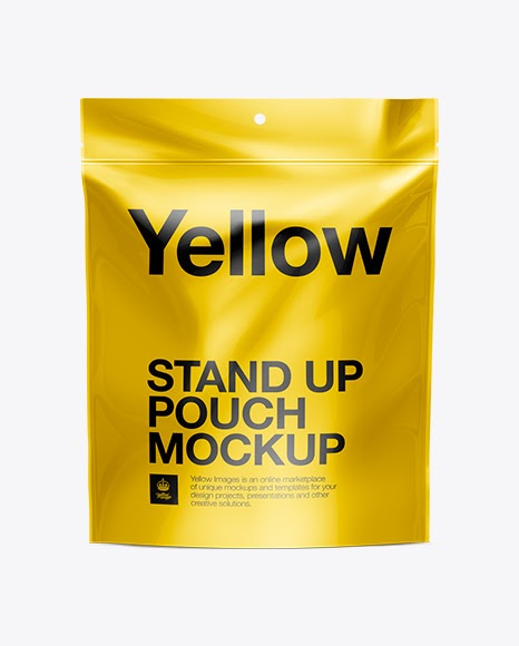 Download Stand-Up Pouch with Zipper Mockup Packaging Mockups | PSD ...
