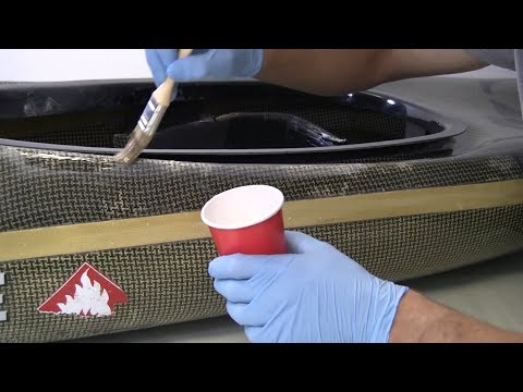 How to repair a carbon fiber kayak or canoe ~ Carbon Fiber 