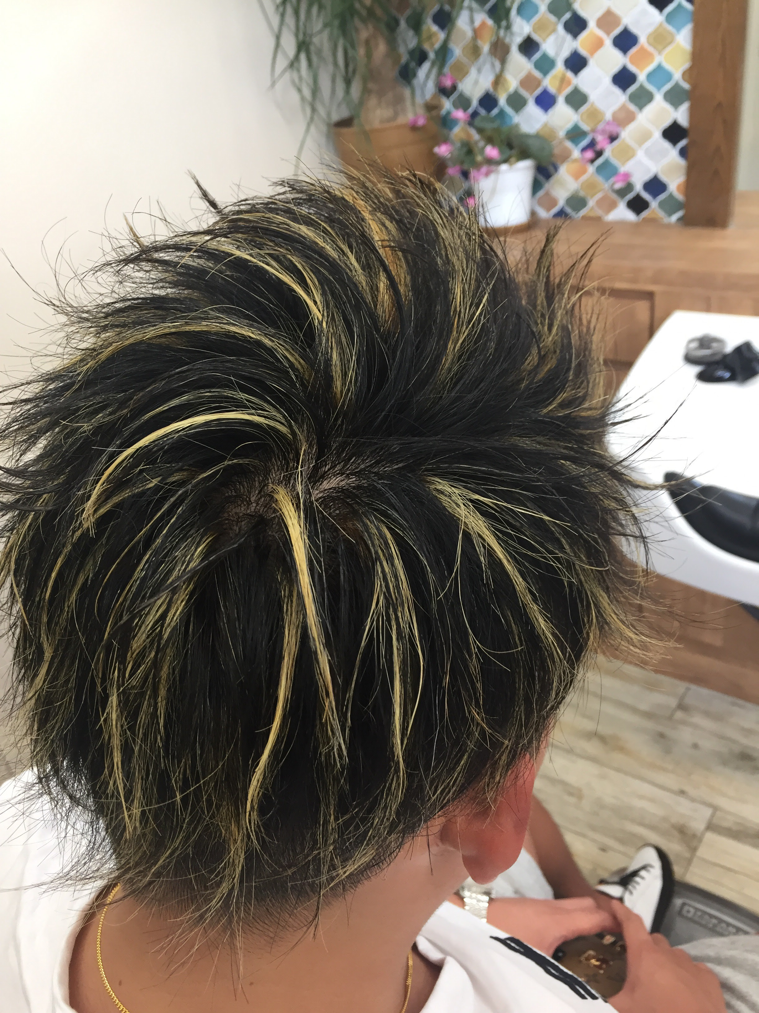 50+素晴らしい金髪 メッシュ メンズ - 自由 髪型 コレクション