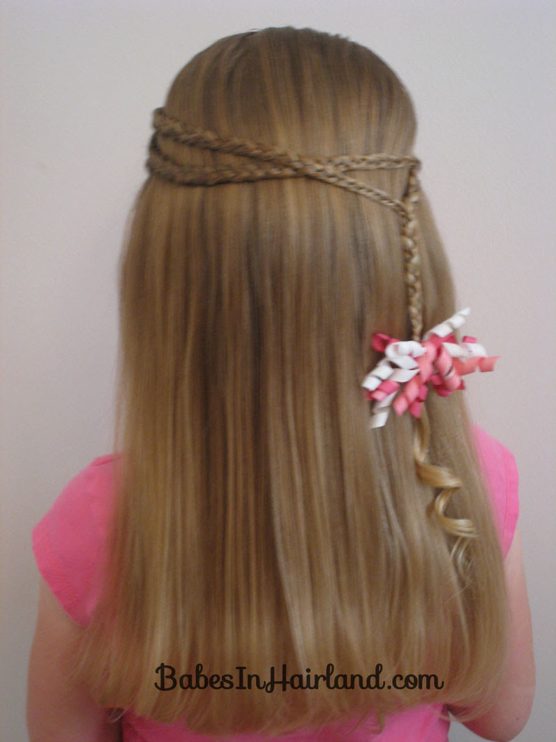 Due to the variability of how hair can be cut and stylized, this hairstyle will suit any. Wrap Around W Little Braids Hairstyle Babes In Hairland