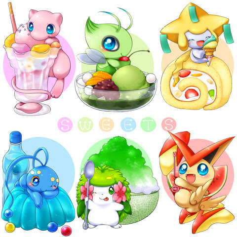 画像をダウンロード かわいい ポケモン スイーツ イラスト 面白い写真とおいしいケーキ