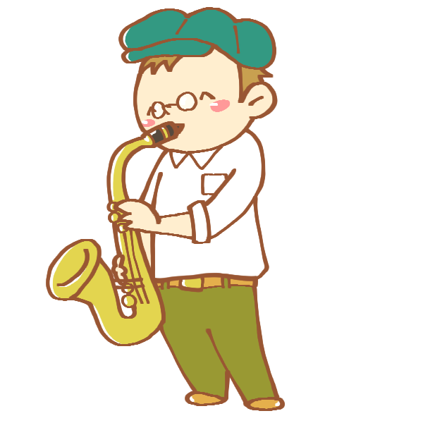 最も共有された サックス イラスト 簡単 かわいい サックス イラスト 簡単