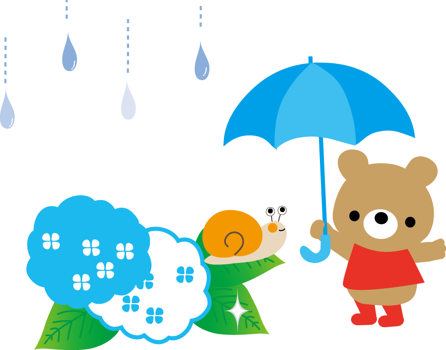 すべての動物の画像 50 素晴らしい梅雨 イラスト 無料