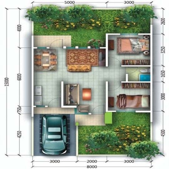 Gambar Desain Rumah Autocad Contoh Sur