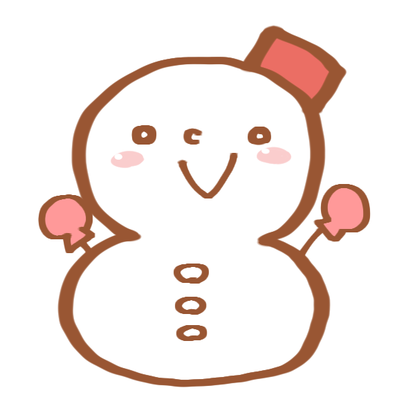 無料イラスト画像 ユニークかわいい 雪 マーク イラスト