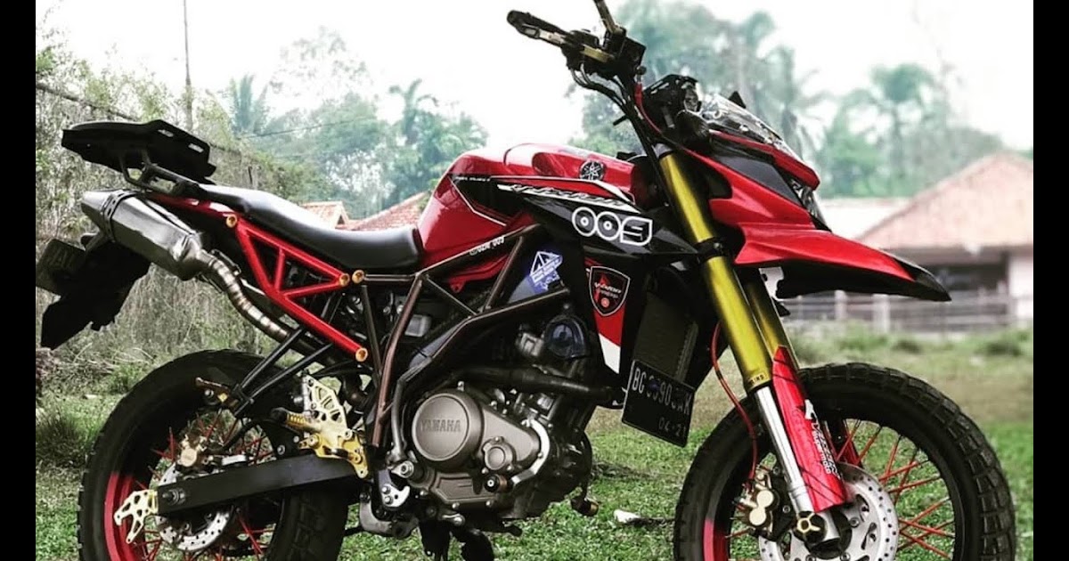 Modifikasi Vixion Old Supermoto Touring - Modifikasi ...
