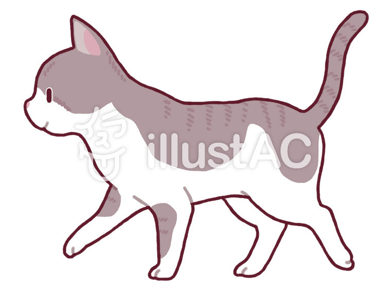 新着猫 横顔 イラスト かわいい ただのディズニー画像