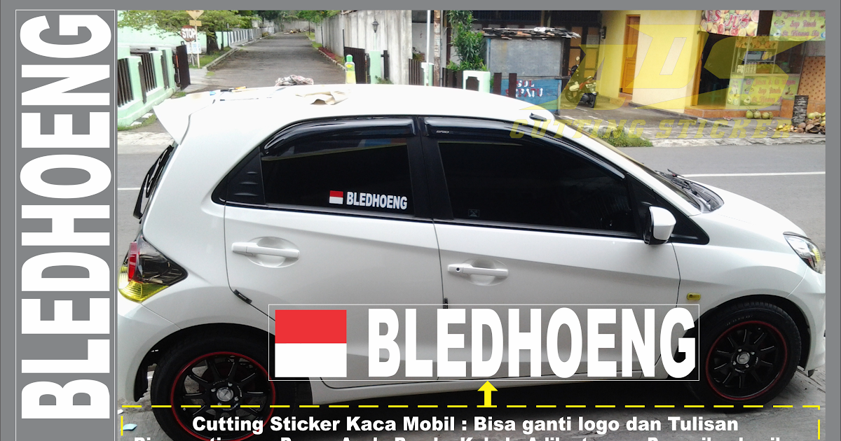 Gambar Stiker Tulisan Keren Untuk Mobil - Gambar Barumu