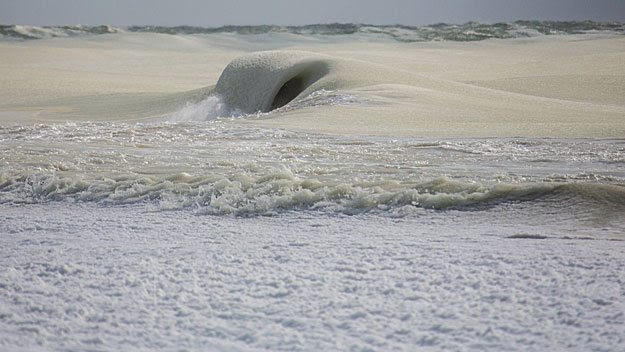 Frozen wave of Nantucket. Photo by Jonathan Nimerfroh used by permission