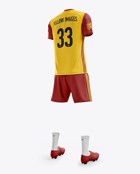 Download Mens Full Soccer Kit (Hero Back Shot) Jersey Mockup PSD ...