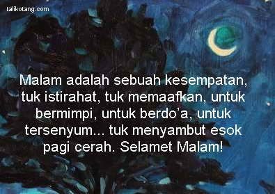 Quote Tentang Malam Hari Bahasa Inggris - Kumpulan quote kata bijak