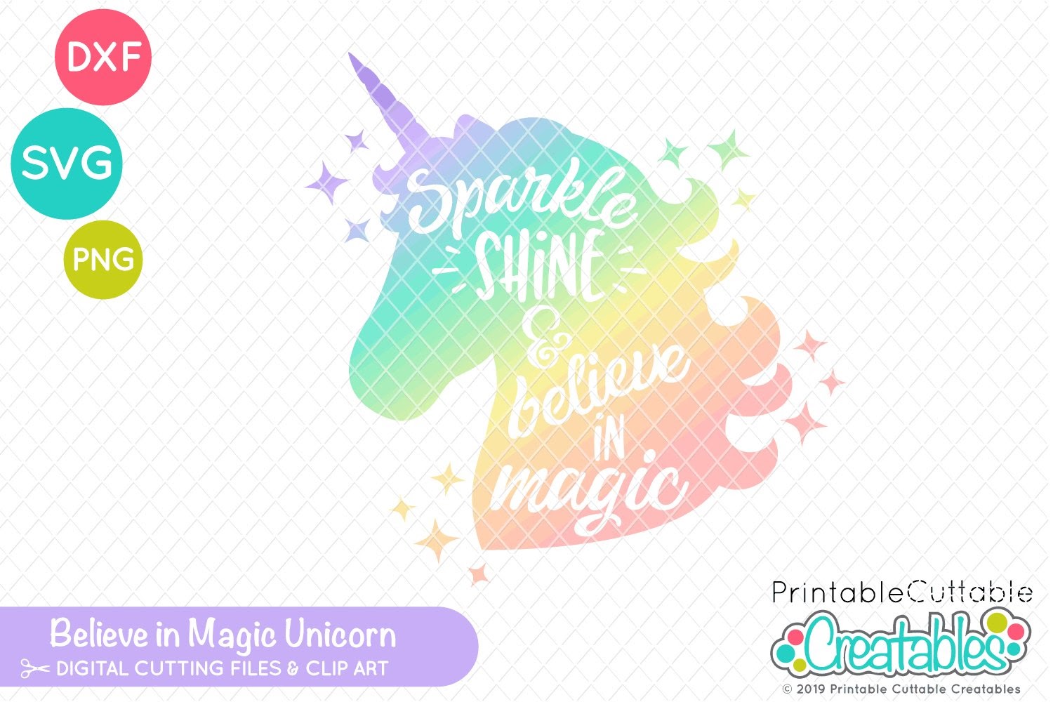 Download Layered Unicorn Svg Design - Free Layered SVG Files