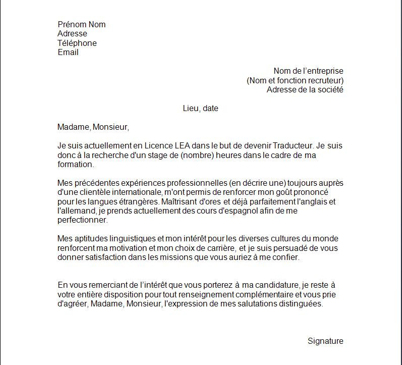 Lettre De Motivation Commerciale Cosmetique - Soalan 3