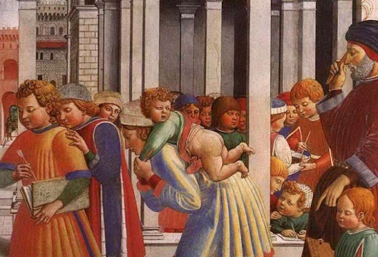 О правах школьников в Древнем Риме и раннем средневековье (4 фото) . Чёрт побери