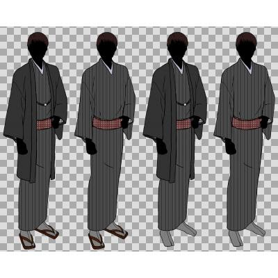 最高のイラスト画像 綺麗な着物 ポーズ イラスト 男