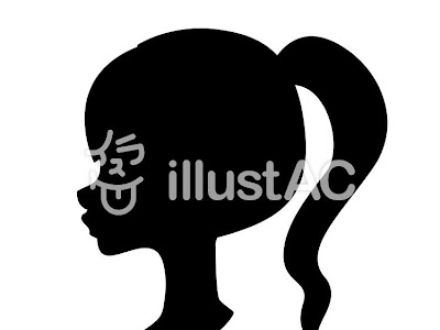 √画像をダウンロード 女性 横顔 シルエット イラスト フリー 154325