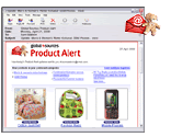 Subscribe to Product Alert e-mail updates