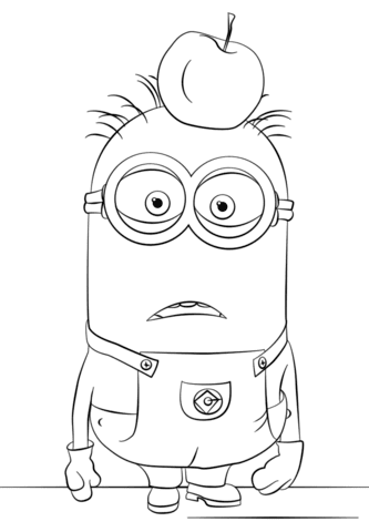 You can find here 4 free printable coloring pages of minion captain america. Minion Tom Coloring Page Free Printable Coloring Pages